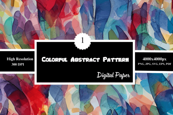 Download Colorful Abstract Pattern - Freebie - Colorful Collection