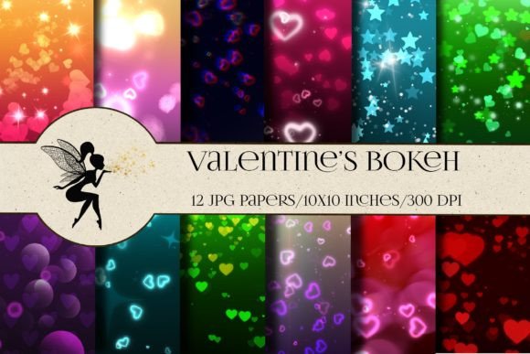 Download Valentine's Bokeh Background Papers - Premium Resources