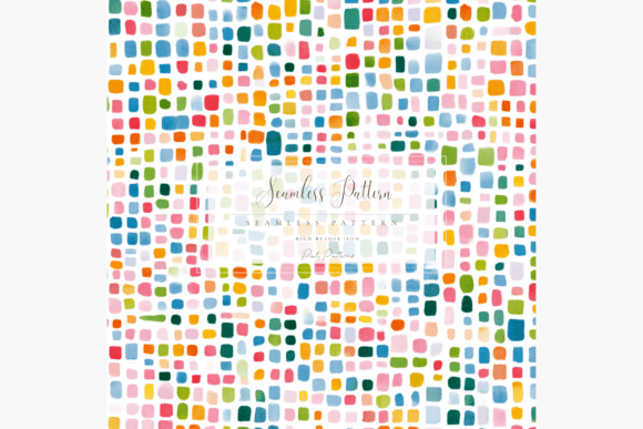 Download Colorful Mosaic Seamless Pattern PNG for Kids Crafts - Colorful Collection