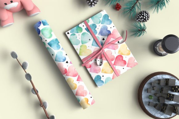 Download Present Wrapping Paper Mockup - Wrap Collection